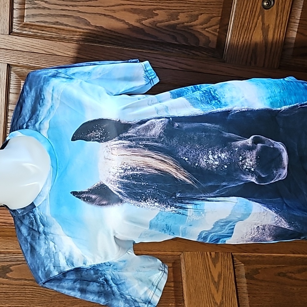 Mustang 3D Print Tee Shirt